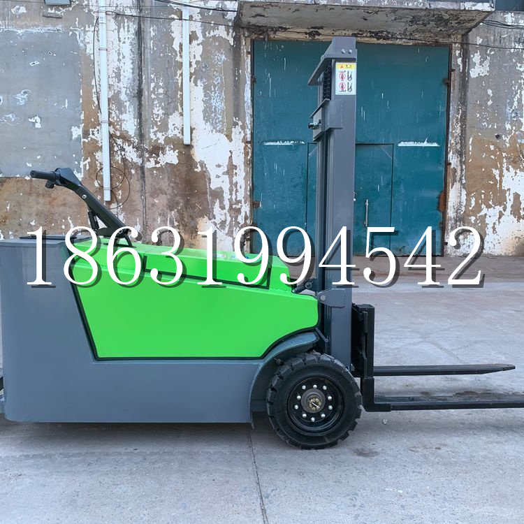 虞城县小型电动叉车1吨2吨步行站驾式电瓶堆高充电装卸车液压升降车铲车